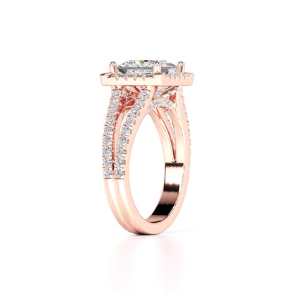 Dallas Lab Grown Diamond Ring | Rose Gold | 3