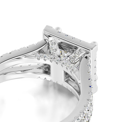 Dallas Lab Grown Diamond Ring | White Gold | 2