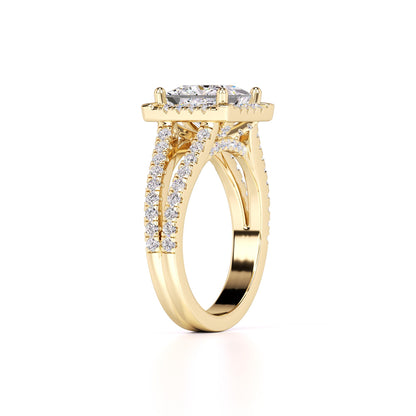 Dallas Lab Grown Diamond Ring | Yellow Gold | 3