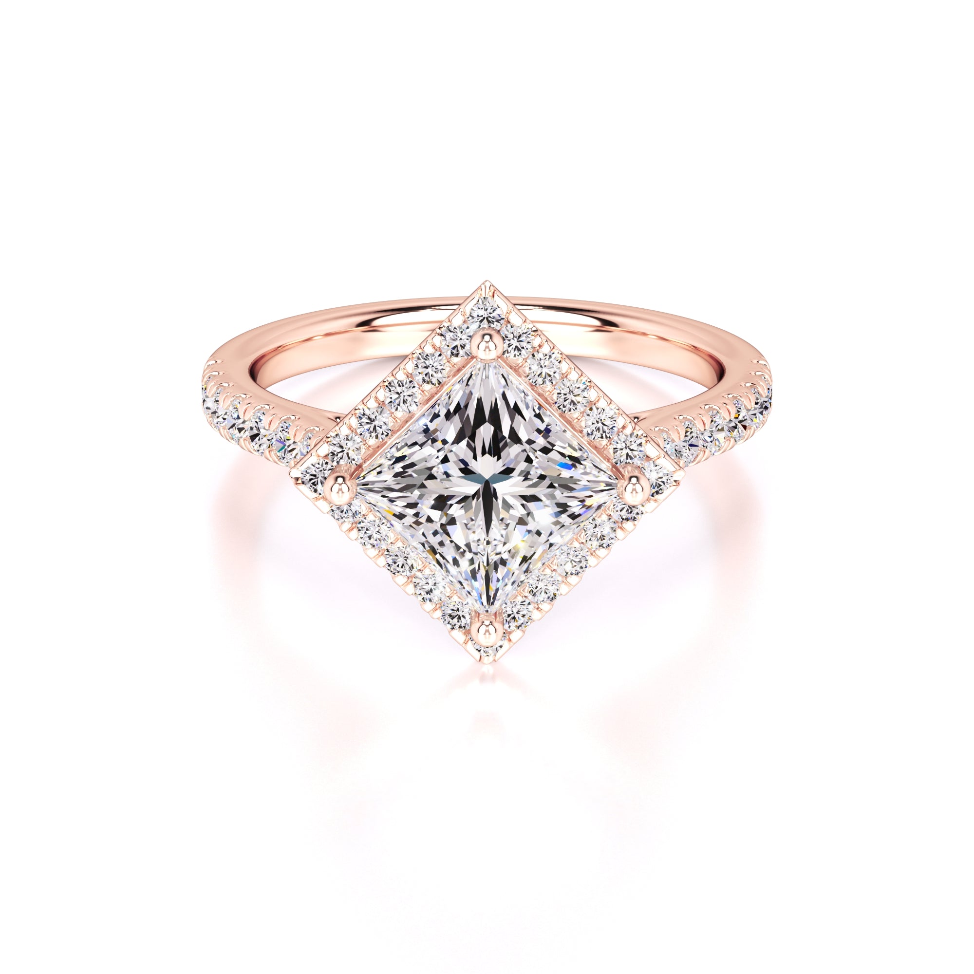 Ember Lab Grown Diamond Ring | Rose Gold | 1