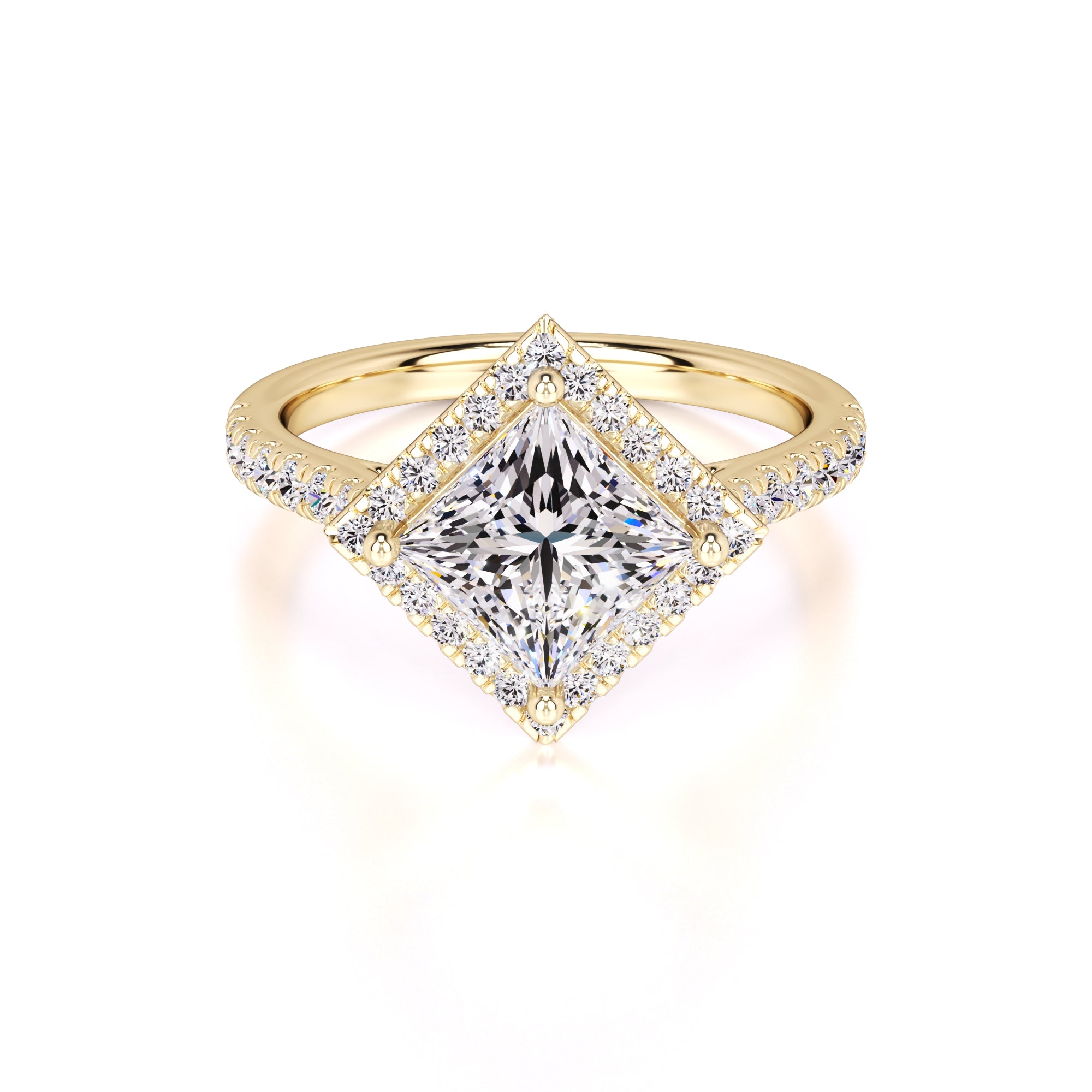 Ember Lab Grown Diamond Ring | Yellow Gold | 1