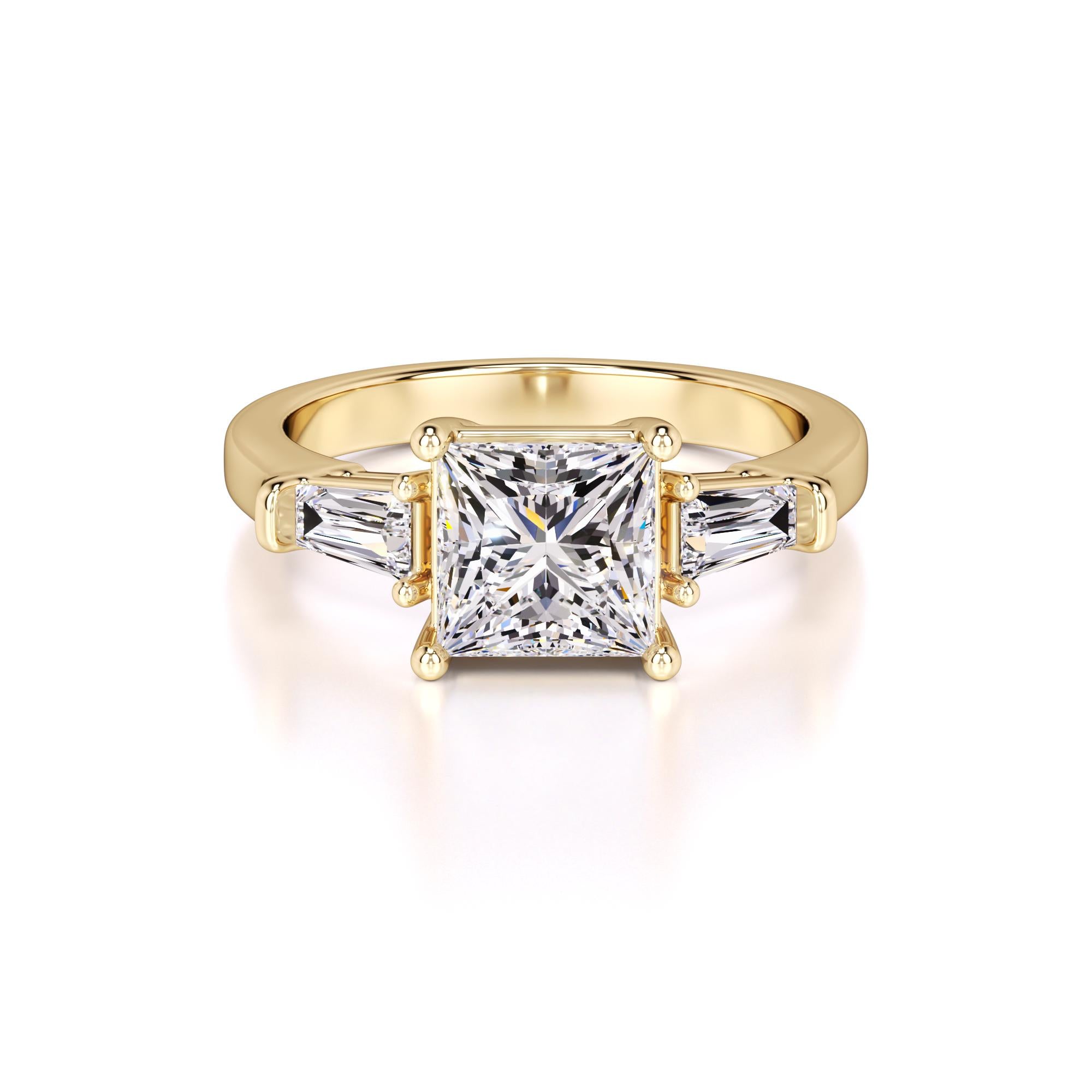 Kora Lab Grown Diamond Ring | Yellow Gold | 1
