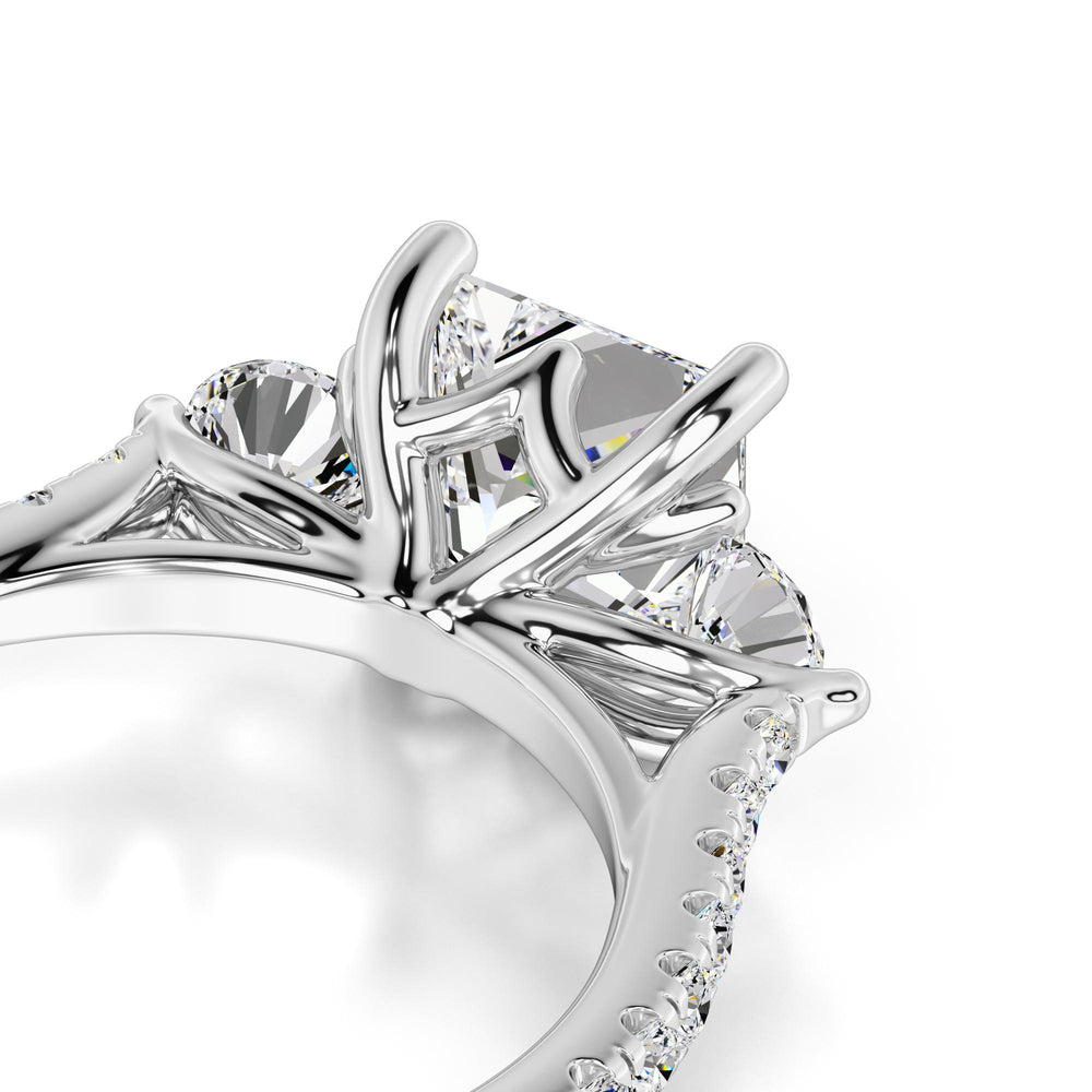 Saffron Lab Grown Diamond Ring | White Gold | 2