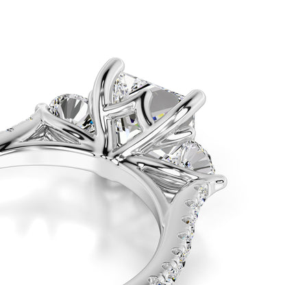 Saffron Lab Grown Diamond Ring | White Gold | 2