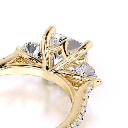 Saffron Lab Grown Diamond Ring | Yellow Gold | 2