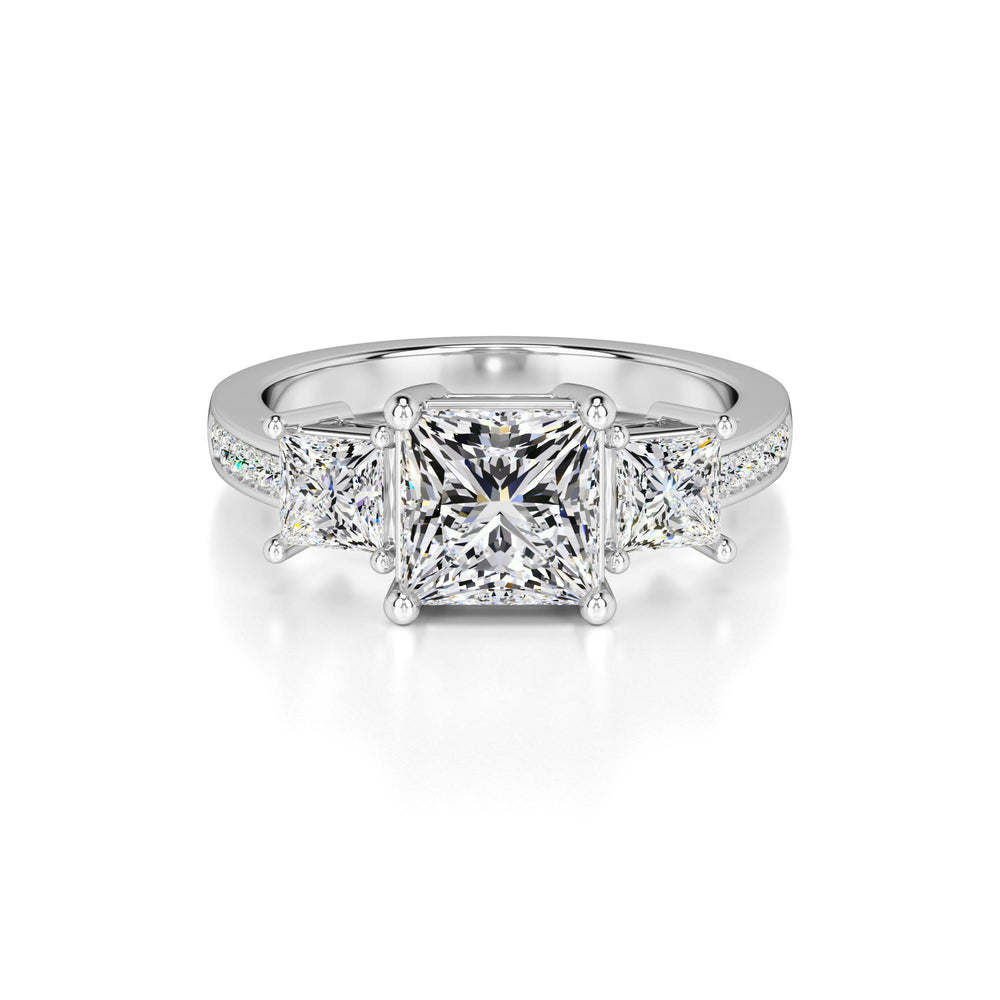 Mabel Lab Grown Diamond Ring | White Gold | 1