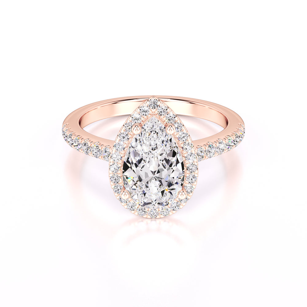 Samantha Lab Grown Diamond Ring | Rose Gold | 1