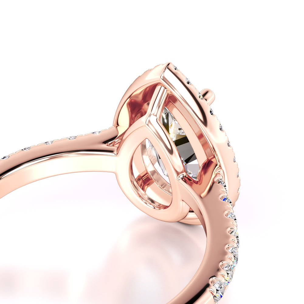 Samantha Lab Grown Diamond Ring | Rose Gold | 2