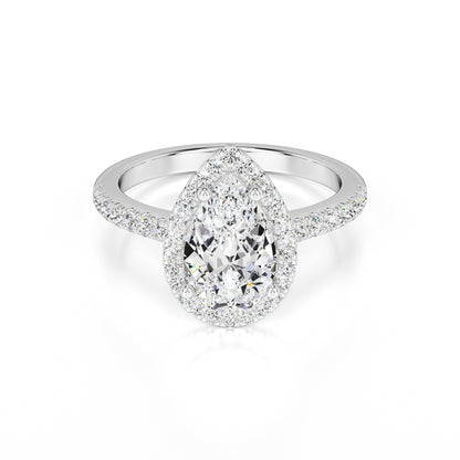 Samantha Lab Grown Diamond Ring | White Gold | 1