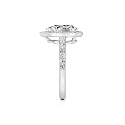 Samantha Lab Grown Diamond Ring | White Gold | 4