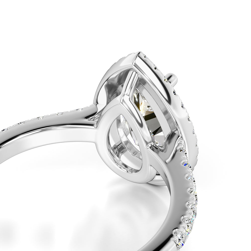 Samantha Lab Grown Diamond Ring | White Gold | 2