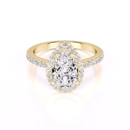 Samantha Lab Grown Diamond Ring | Yellow Gold | 1