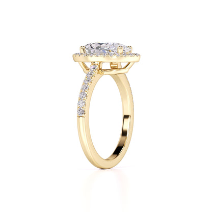 Samantha Lab Grown Diamond Ring | Yellow Gold | 3