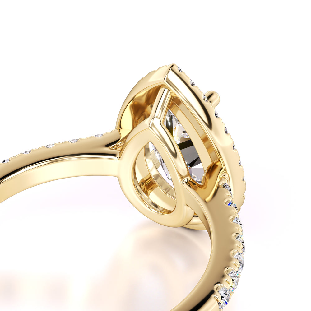 Samantha Lab Grown Diamond Ring | Yellow Gold | 2