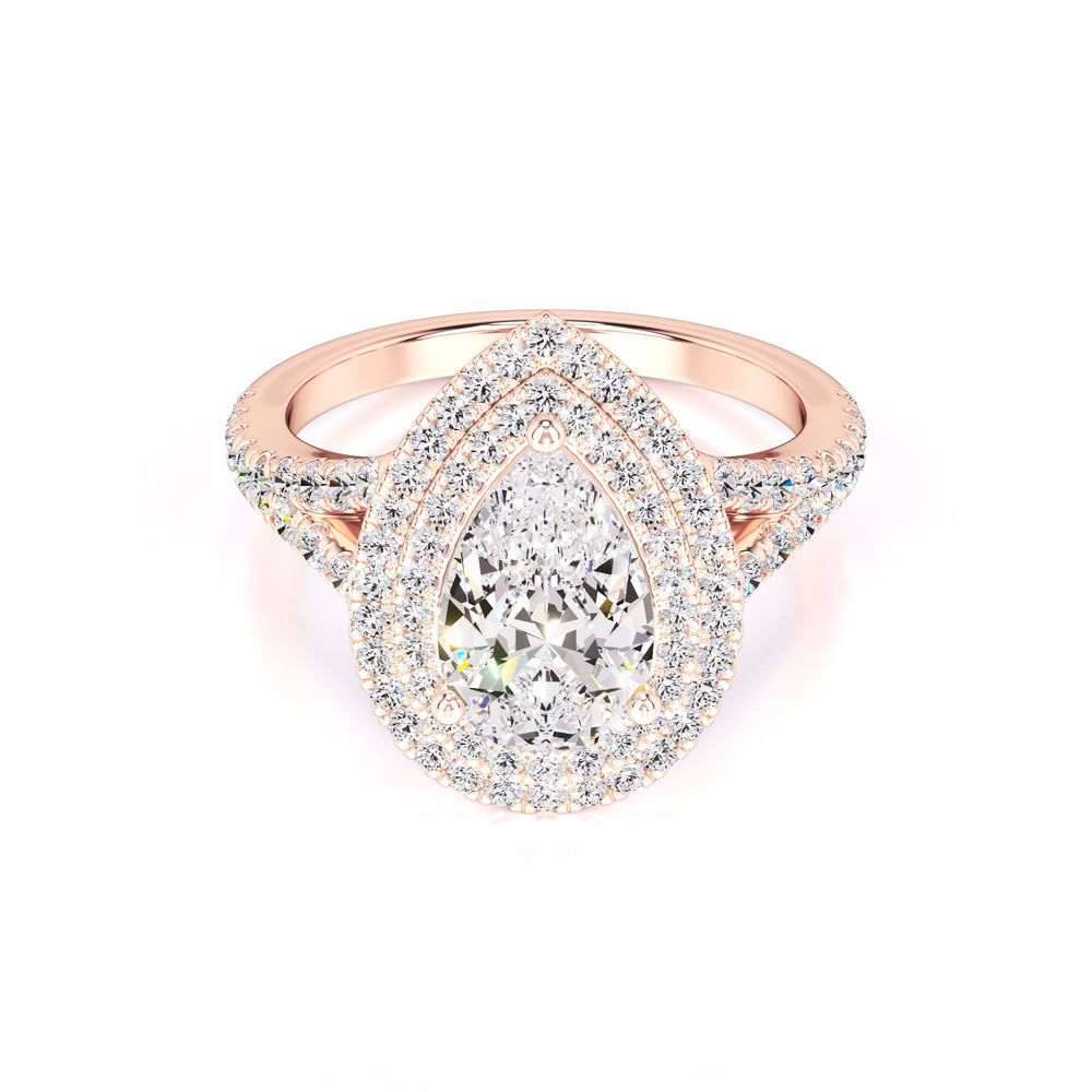 Veronica Lab Grown Diamond Ring | Rose Gold | 1