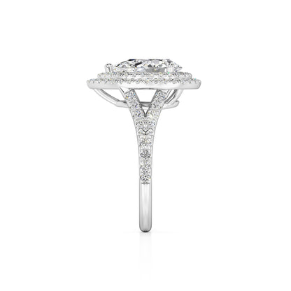 Veronica Lab Grown Diamond Ring | White Gold | 4