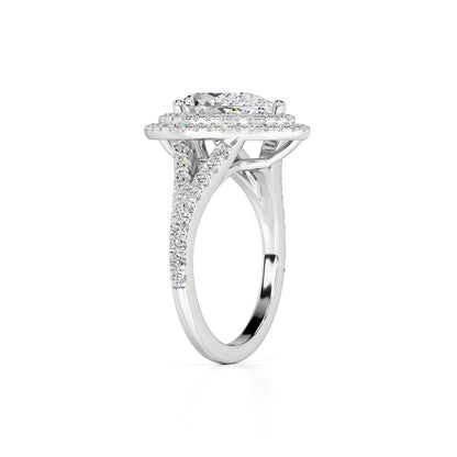 Veronica Lab Grown Diamond Ring | White Gold | 3