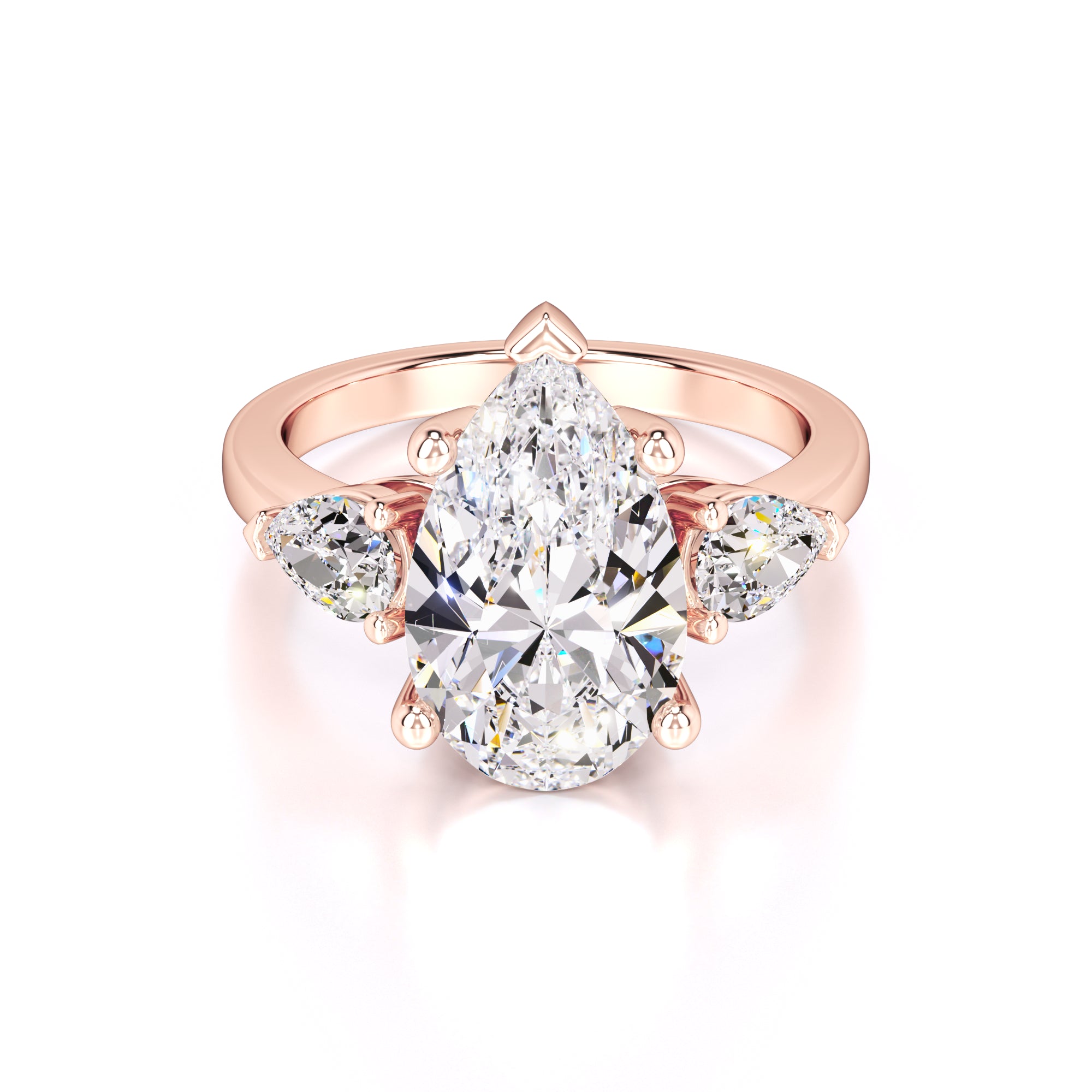 Sadie Lab Grown Diamond Ring | Rose Gold | 1