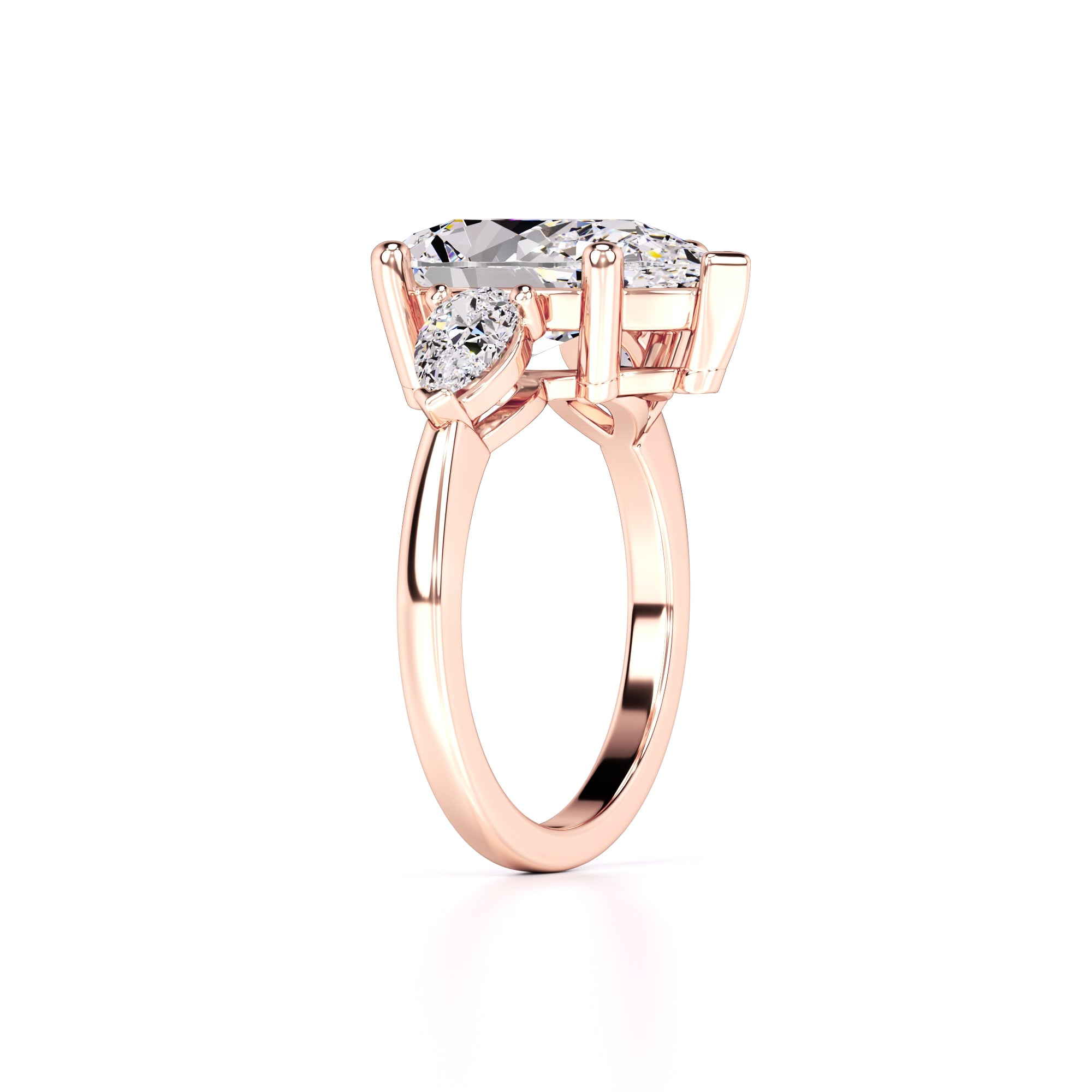 Sadie Lab Grown Diamond Ring | Rose Gold | 3