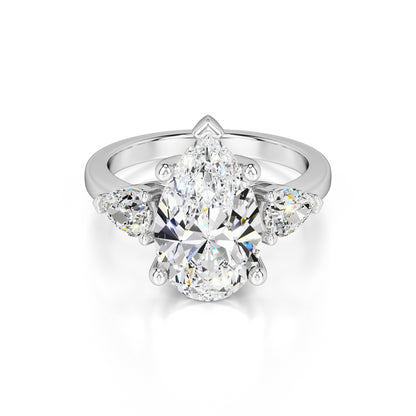 Sadie Lab Grown Diamond Ring | White Gold | 1
