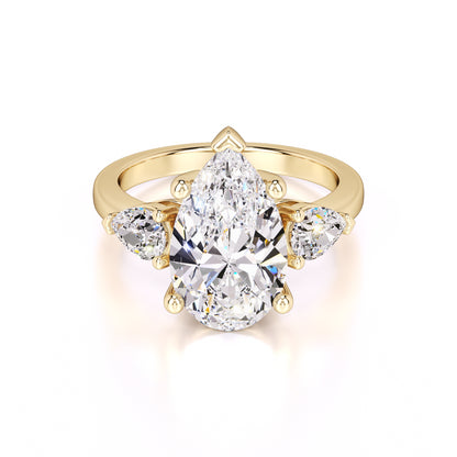 Sadie Lab Grown Diamond Ring | Yellow Gold | 1