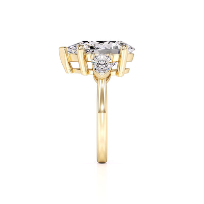 Sadie Lab Grown Diamond Ring | Yellow Gold | 4