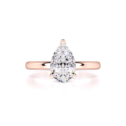 Mila Moissanite Ring | Rose Gold | 1