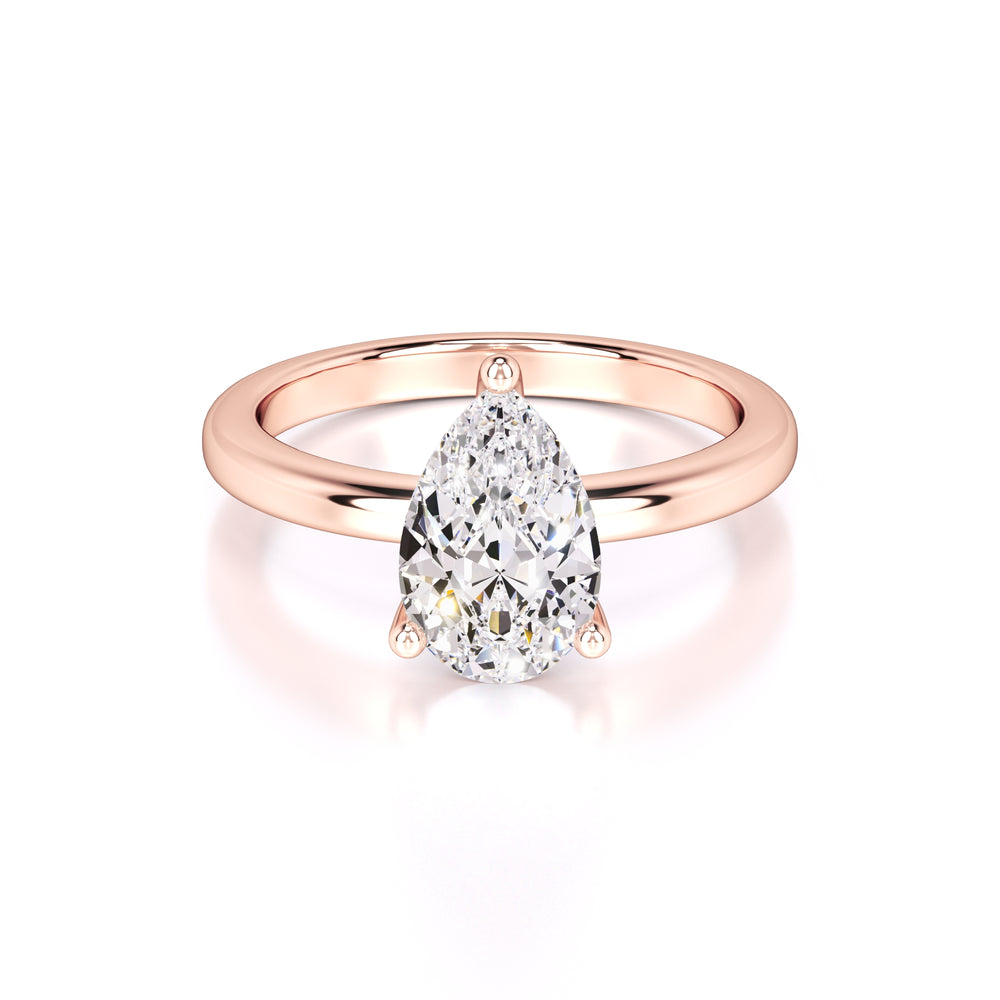 Mila Lab Grown Diamond Ring | Rose Gold | 1