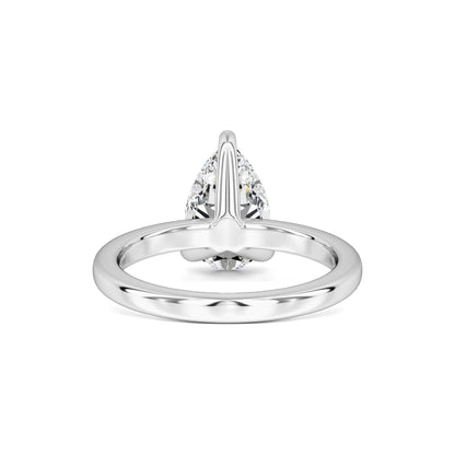 Mila Moissanite Ring | White Gold | 3