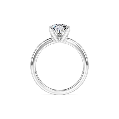 Mila Moissanite Ring | White Gold | 4