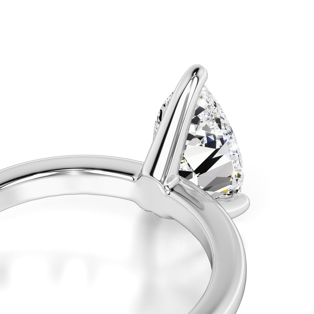 Mila Lab Grown Diamond Ring | White Gold | 2