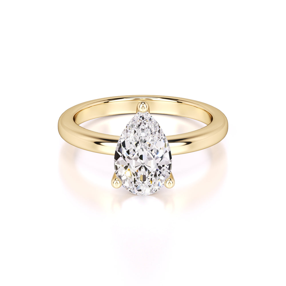 Mila Lab Grown Diamond Ring | Yellow Gold | 1
