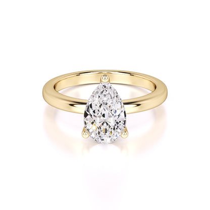 Mila Lab Grown Diamond Ring | Yellow Gold | 1