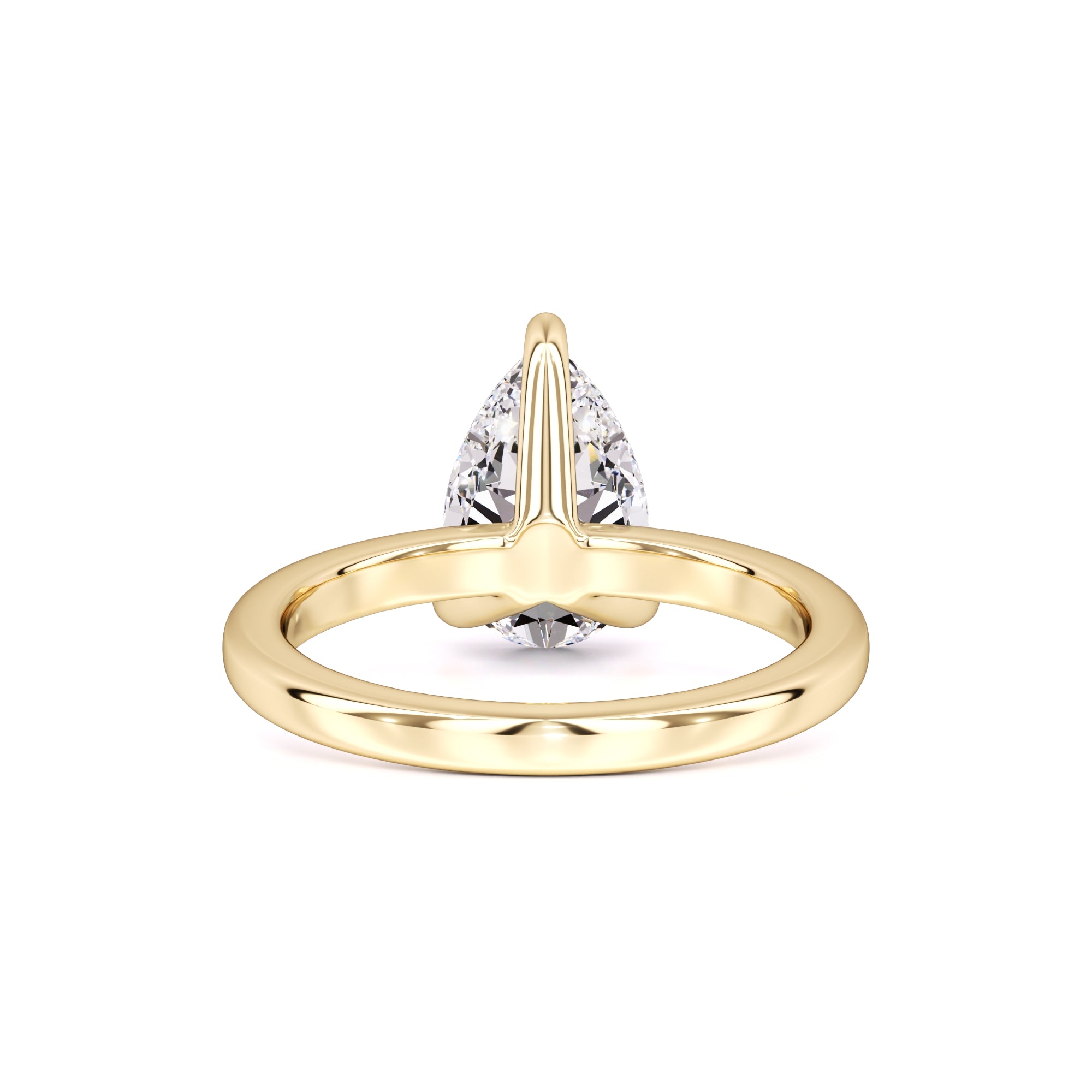Mila Moissanite Ring | Yellow Gold | 3