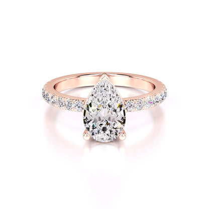 Gabriela Lab Grown Diamond Ring | Rose Gold | 1