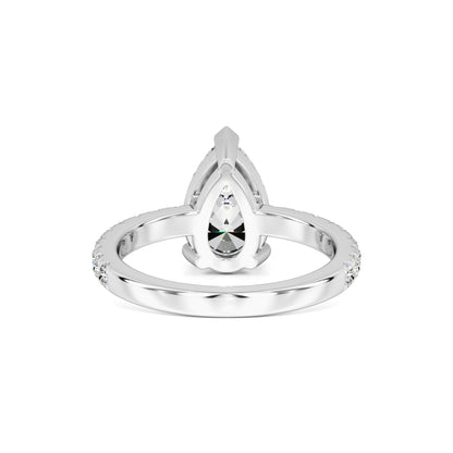 Gabriela Moissanite & Lab Grown Diamond Ring | White Gold | 3