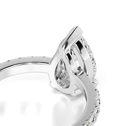Gabriela Lab Grown Diamond Ring | White Gold | 2