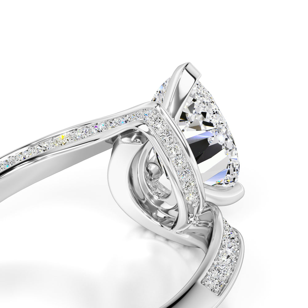 Julia Lab Grown Diamond Ring | White Gold | 2