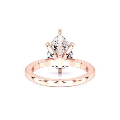 Addison Moissanite Ring | Rose Gold | 3