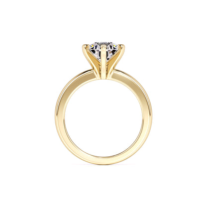 Addison Moissanite Ring | Yellow Gold | 4