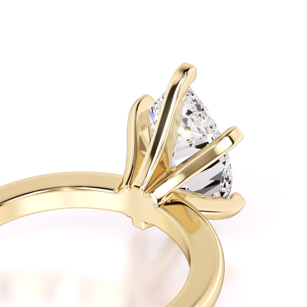 Addison Moissanite Ring | Yellow Gold | 2