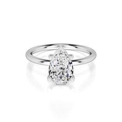 Alexis Lab Grown Diamond Ring | White Gold | 1