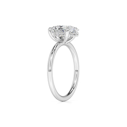 Alexis Lab Grown Diamond Ring | White Gold | 3