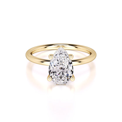 Alexis Lab Grown Diamond Ring | Yellow Gold | 1