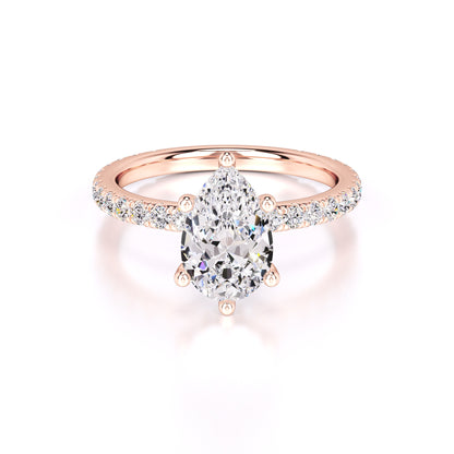Caroline Lab Grown Diamond Ring | Rose Gold | 1