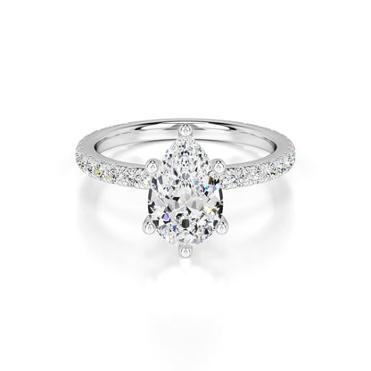 Caroline Lab Grown Diamond Ring | White Gold | 1