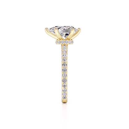 Caroline Lab Grown Diamond Ring | Yellow Gold | 4
