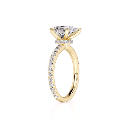 Caroline Lab Grown Diamond Ring | Yellow Gold | 3