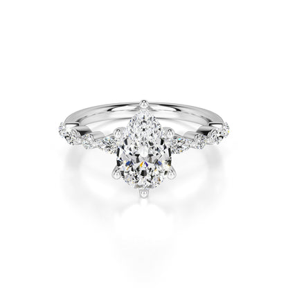 Cassidy Lab Grown Diamond Ring | White Gold | 1