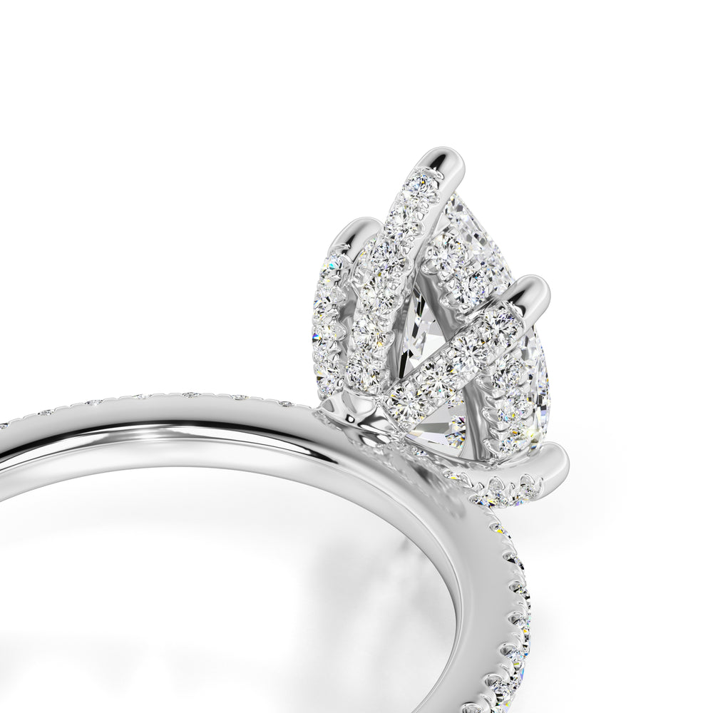 Paris Lab Grown Diamond Ring | White Gold | 2